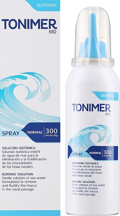 PRZECENA! Spray do nosa - Ganassini Corporate Tonimer MD Isotonic Normal Spray * — Zdjęcie N1