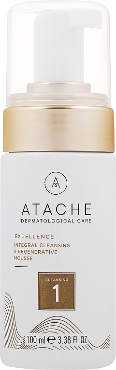 Pianka oczyszczająca z kwasami AHA - Atache Excellence Integral Cleansing & Regenerative Mousse — Zdjęcie N2