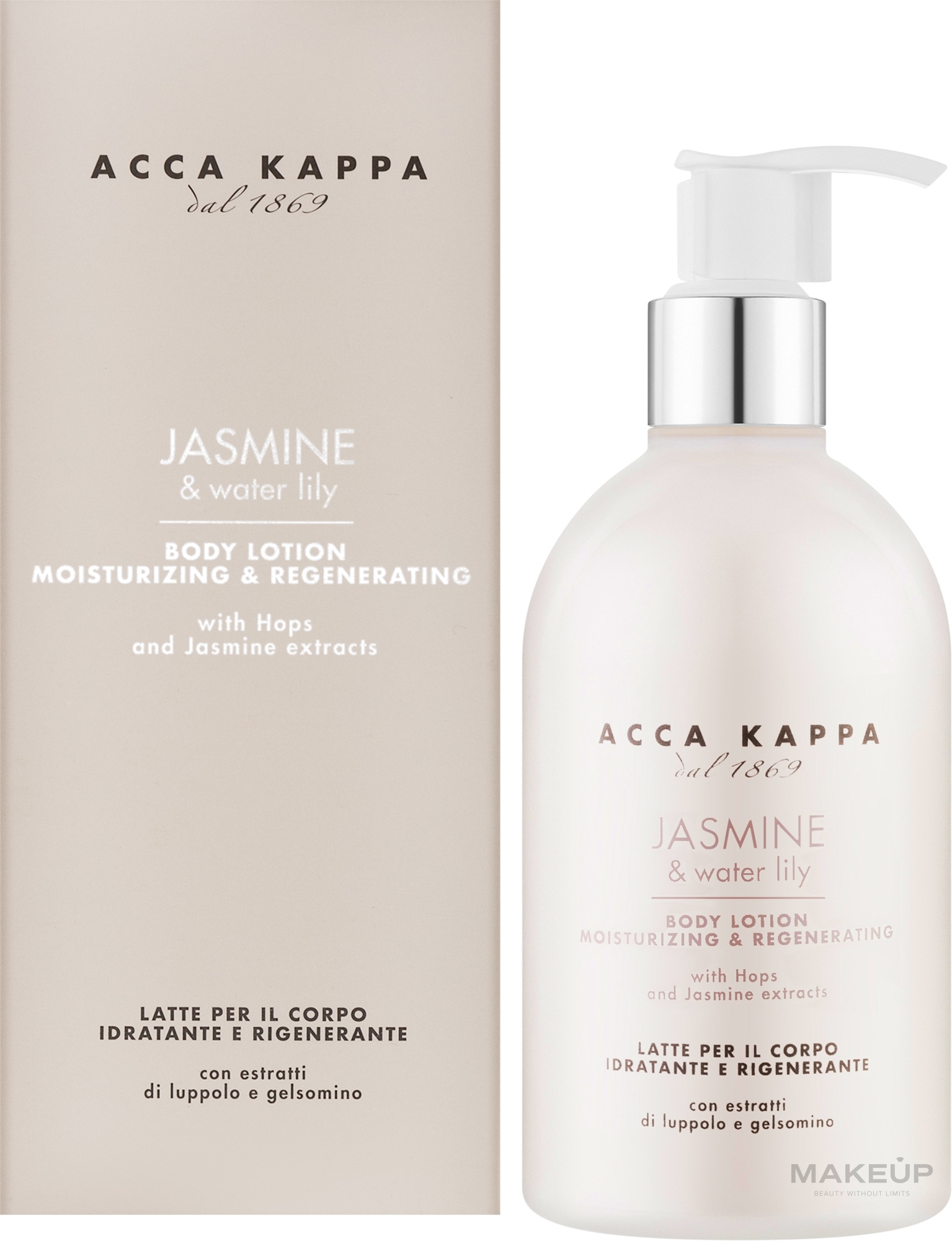 Acca Kappa Jasmine & Water Lily - Balsam do ciała — Zdjęcie 300 ml