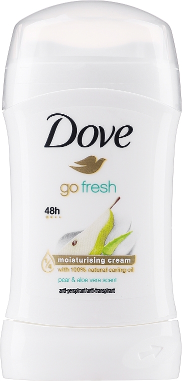 Antyperspirant w sztyfcie Gruszka i aloes - Dove Go Fresh Pear & Aloe Vera Deodorant — Zdjęcie N3