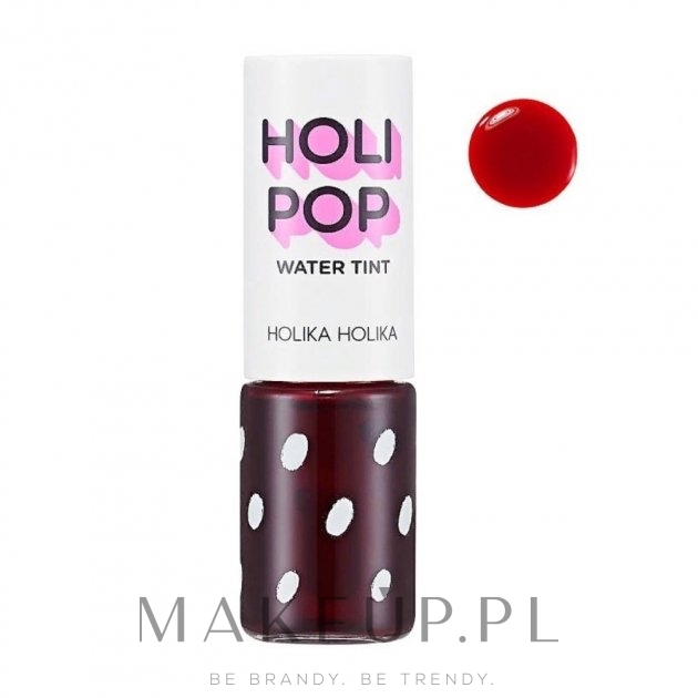 Błyszczyk do ust - Holika Holika Holi Pop Water Tint — Zdjęcie 01 - Tomato