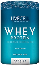 Kup Suplement diety Skoncentrowane białko serwatkowe o smaku biszkoptu - Livecell Whey Concentrate Protein Cookies