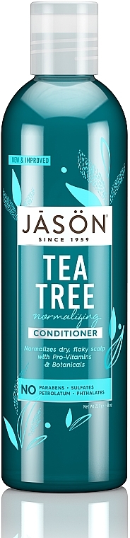 Normalizująca odżywka do włosów Drzewo herbaciane - Jason Natural Cosmetics Conditioner Normalizing Tea Tree Conditioner — Zdjęcie N1