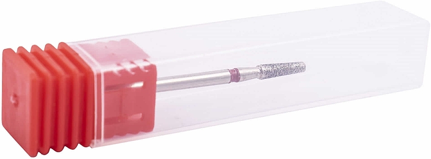 Frez diamentowy DS1 Stożek ścięty, delikatny, czerwony - Sunone Diamond Nail Drill — Zdjęcie N3