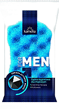Kup Gąbka do kąpieli dla mężczyzn, niebieska - Grosik Camellia Bath Sponge