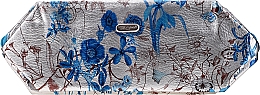 Kosmetyczka Srebrna Łąka, 94330, z niebieskimi kwiatami - Top Choice — Zdjęcie N2