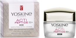 Kup Regenerujący krem do cery normalnej i mieszanej - Yoskine Classic Acti Peptide Night Cream 50+