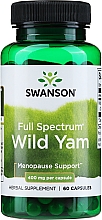 Kup Suplement diety Korzeń pochrzynu włochatego, 400 mg, 60 kapsułek - Swanson Full Spectrum Wild Yam