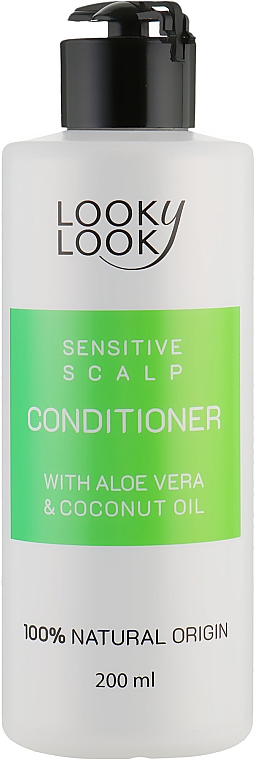 Odżywka do wrażliwej skóry głowy i wszystkich rodzajów włosów - Looky Look Conditioner — Zdjęcie N1