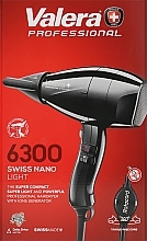 Superkompaktowa, ultralekka i wydajna profesjonalna suszarka do włosów z generatorem jonów, 6300 - Valera Swiss Nano Light — Zdjęcie N2