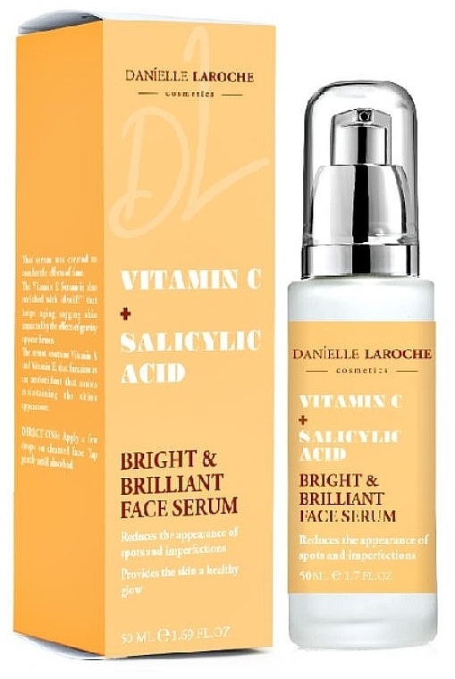 Serum do twarzy z witaminą C i kwasem salicylowym - Danielle Laroche Cosmetics Vitamin C + Salicylic Acid — Zdjęcie N1