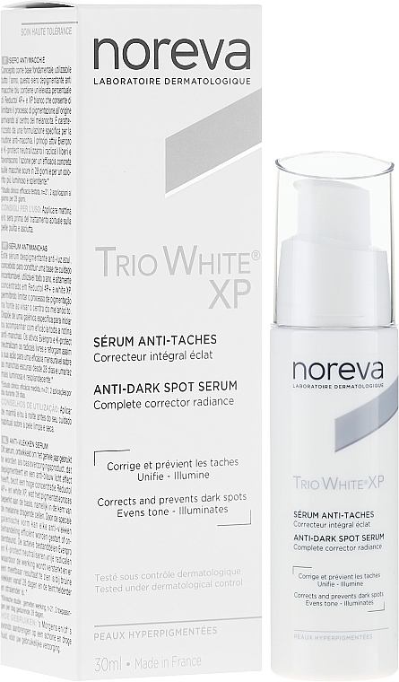 Serum na plamy pigmentacyjne - Noreva Laboratoires Trio White XP Anti-Dark Spot Serum