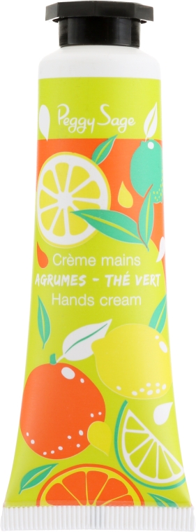 Perfumowany krem do rąk Cytrusy i zielona herbata - Peggy Sage Agrumes Thé Vert Hands Cream