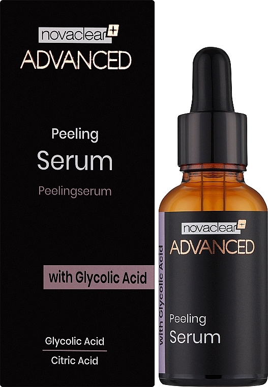 Serum peelingujące z kwasem glikolowym - Novaclear Advanced Peeling Serum with Glycolic Acid — Zdjęcie N2