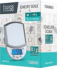 Łuski jubilerskie, szare - Teesa Jewelry Scale TSA0803 — Zdjęcie N2