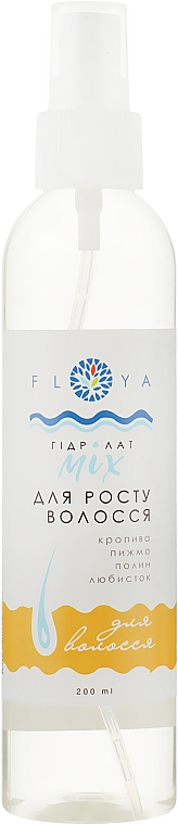 Hydrolat-mix na porost włosów - Floya — Zdjęcie N5