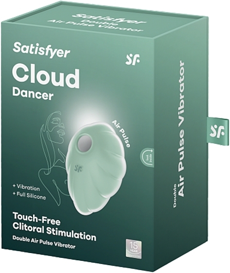 Stymulator łechtaczki - Satisfyer Cloud Dancer Mint — Zdjęcie N2