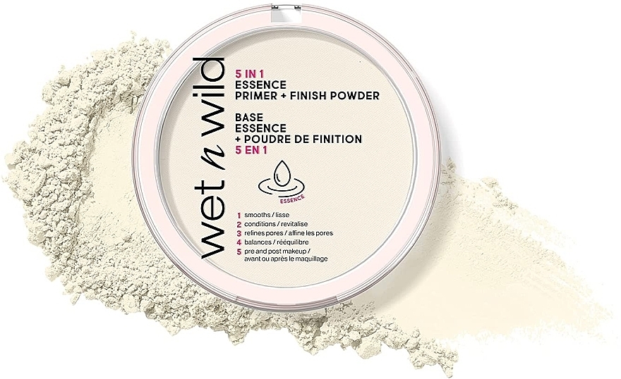 Puder do twarzy - Wet N Wild 5 in 1 Essence Primer + Finish Powder — Zdjęcie N1