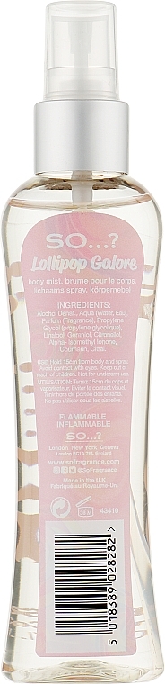 Spray do ciała - So…? Lollipop Galore Body Mist — Zdjęcie N2