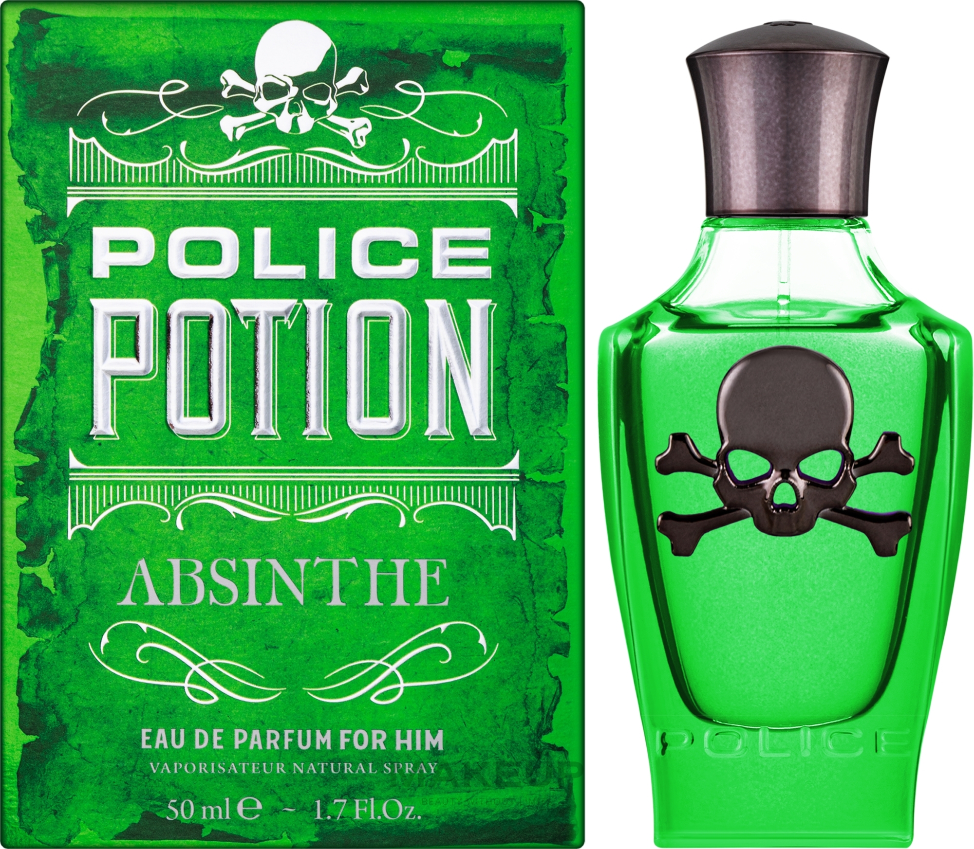 Police Potion Absinthe - Woda perfumowana — Zdjęcie 50 ml