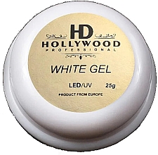Żel budujący - HD Hollywood White Builder Gel — Zdjęcie N4