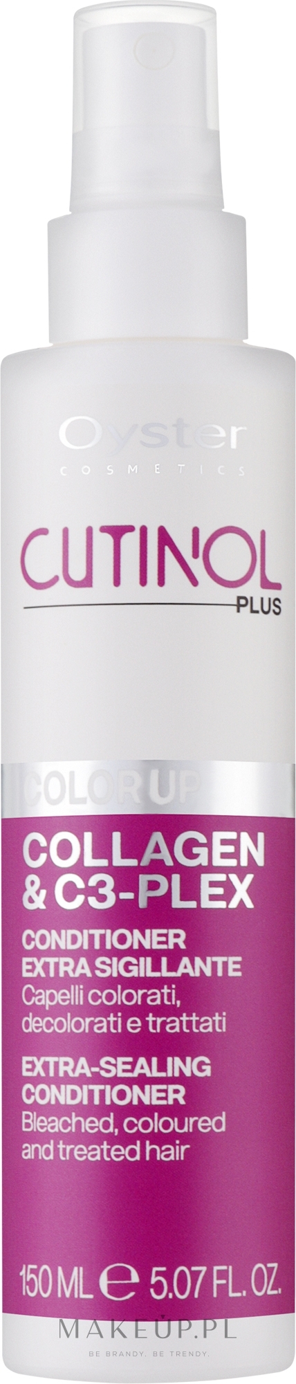 Odżywka-spray do włosów farbowanych - Oyster Cutinol Plus Color Up Extra-Sealing Conditioner Spray — Zdjęcie 150 ml