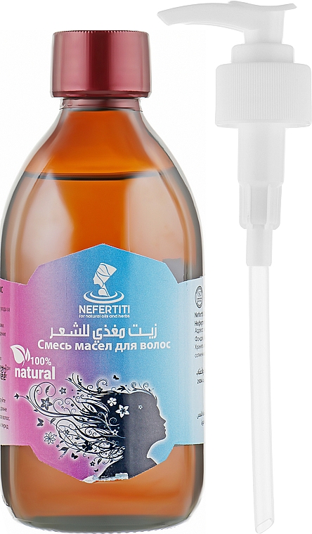 Kosmetyczny olejek do włosów - Nefertiti Hair Food Oil — Zdjęcie N11