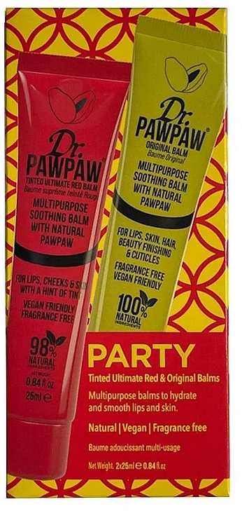 Zestaw - Dr. Pawpaw Party Gift Set (l/balm/25ml*2) — Zdjęcie N1