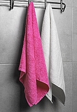Zestaw ręczników do twarzy, biały i różowy Twins - MAKEUP Face Towel Set Pink + White — Zdjęcie N3