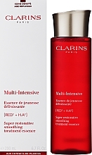 Superodbudowująca kuracja wygładzająca do twarzy - Clarins Super Restorative Treatment Essence — Zdjęcie N2