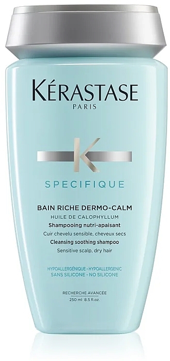 Wzbogacony szampon kojący do włosów suchych i wrażliwych - Kérastase Specifique Bain Riche Dermo-Calm