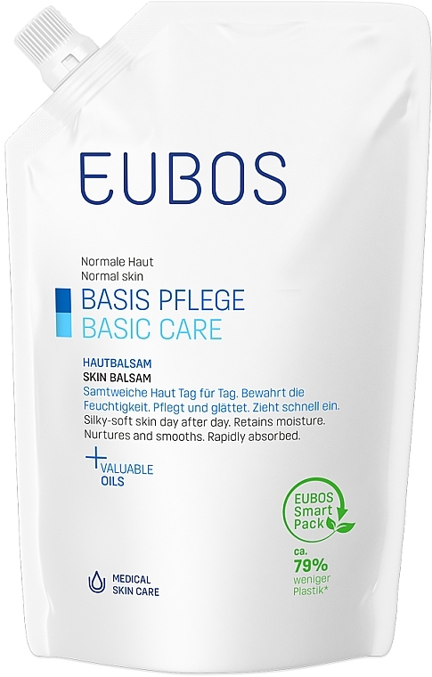 Balsam do pielęgnacji skóry normalnej - Eubos Med Basic Skin Care Dermal Balsam Refill (wymienny wkład) — Zdjęcie N1