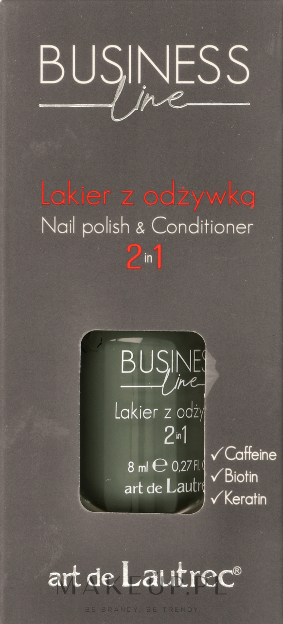 Lakier z odżywką 2 w 1 do paznokci - Art de Lautrec Business Line — Zdjęcie 03