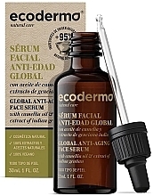 Serum do twarzy - Ecoderma Global Anti-Aging Face Serum — Zdjęcie N1