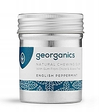 Guma do żucia Peppermint - Georganics Natural Chewing Gum English Peppermint — Zdjęcie N3