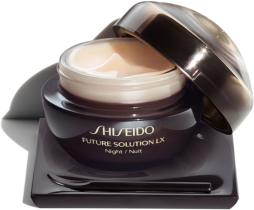 Intensywnie regenerujący krem do twarzy na noc - Shiseido Future Solution LX Total Regenerating Cream — Zdjęcie N4