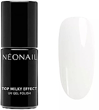 Top hybrydowy - NeoNail Top Milky Effect Creamy — Zdjęcie N1
