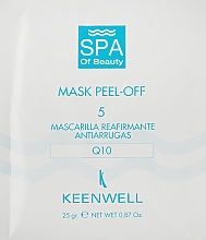 Kup Maska liftingująca nr 5 - Keenwell Spa Of Beauty Mask Peel-Off 5 Reaffirming Anti-Wrinkle Mask