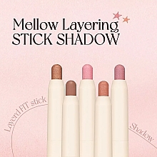 Cień do powiek w sztyfcie - Holika Holika Mellow Layering Stick Shadow — Zdjęcie N5