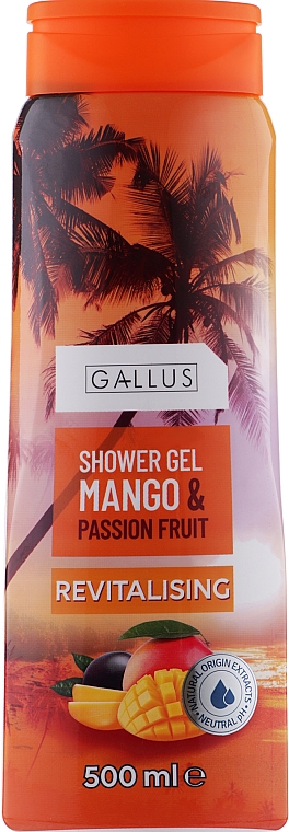 Żel pod prysznic Mango - Gallus Mango Shower Gel — Zdjęcie N1