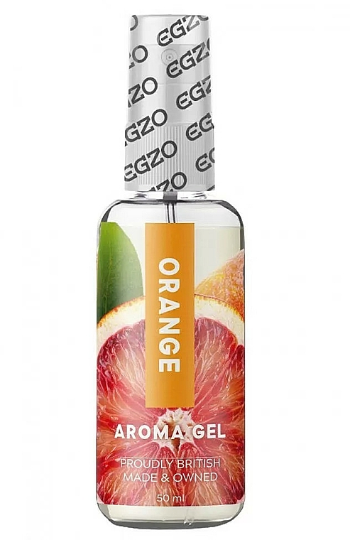 Lubrykant na bazie wody - Egzo Aroma Gel Orange — Zdjęcie N1