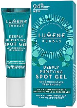 Kup Głęboko oczyszczający żel punktowy na wypryski - Lumene Puhdas Deeply Purifying Spot Gel