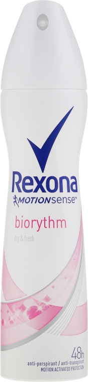 Antyperspirant w sprayu Biorythm - Rexona Biorythm Deodorant Spray — Zdjęcie N1