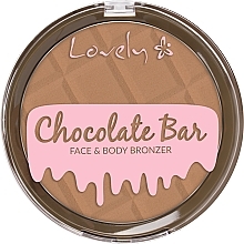 Bronzer do twarzy i ciała - Lovely Chocolate Bar Face & Body Bronzer — Zdjęcie N1