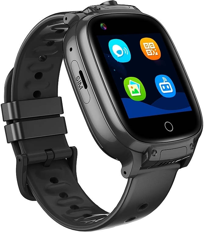 Smartwatch dla dzieci, czarny - Garett Smartwatch Kids Twin 4G — Zdjęcie N3