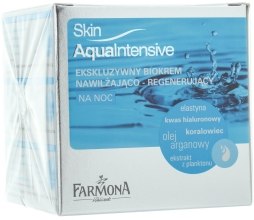 Kup Ekskluzywny biokrem nawilżająco-regenerujący na noc - Farmona Skin Aqua Intensive Face Cream