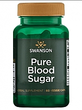 Suplement diety na zdrową wątrobę, 60 szt. - Swanson Pure Blood Sugar — Zdjęcie N1