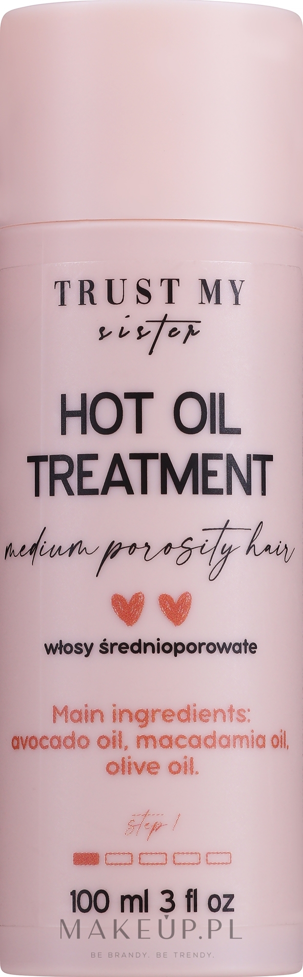Olejek do włosów średnioporowatych - Trust My Sister Medium Porosity Hair Hot Oil Treatment — Zdjęcie 100 ml
