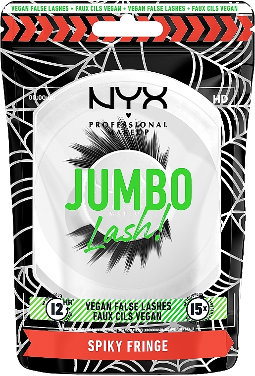 Sztuczne rzęsy - NYX Professional Makeup Halloween Jumbo Lash! Spiky Fringe — Zdjęcie N1