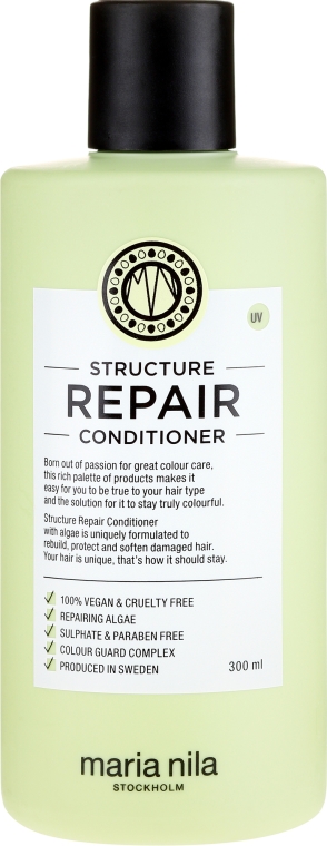 Naprawcza odżywka do włosów suchych i zniszczonych - Maria Nila Structure Repair Conditioner  — Zdjęcie N3
